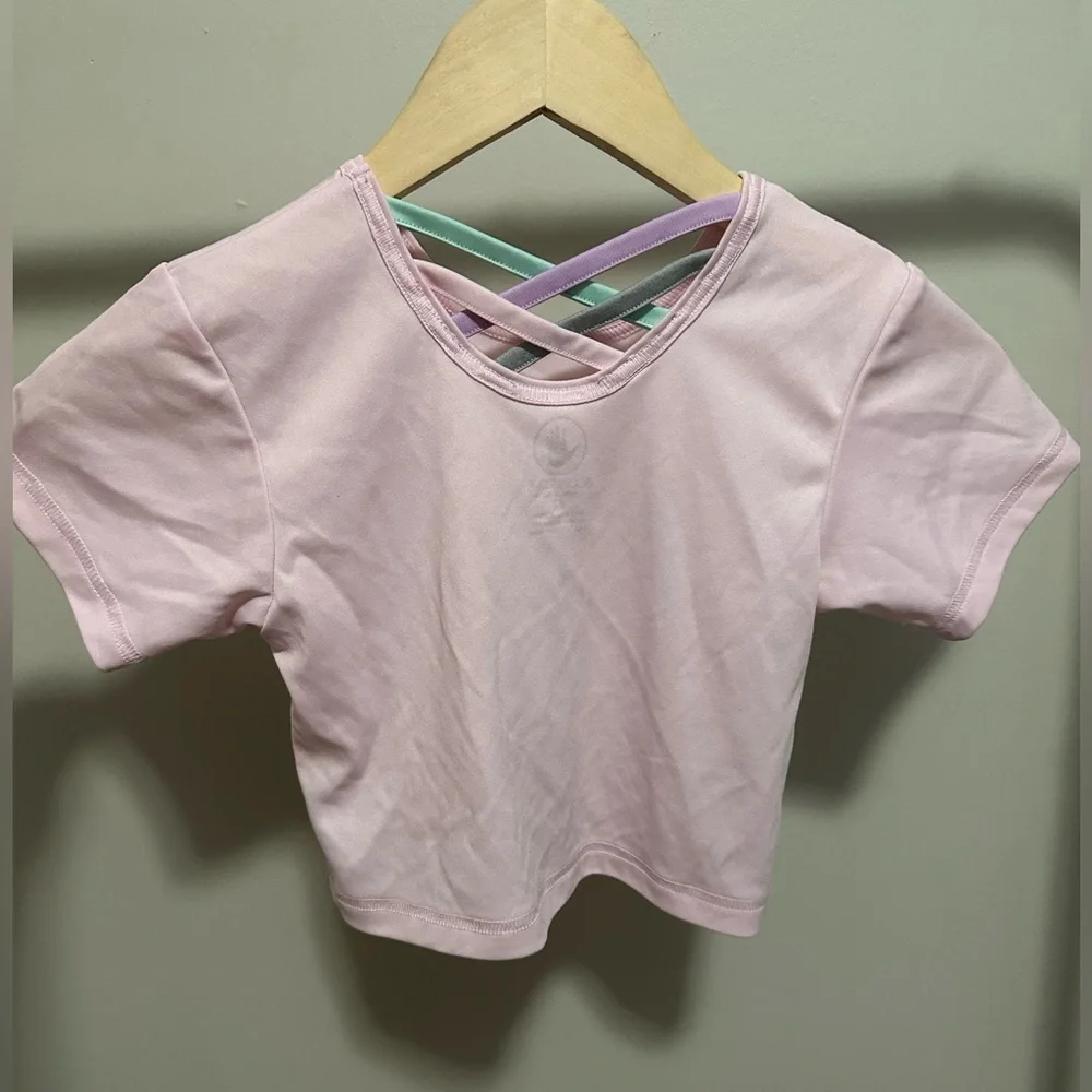 Body Glove Light Pink 01 Athletic Shortsleeve Shirt size 4T - Picture 4 of 5